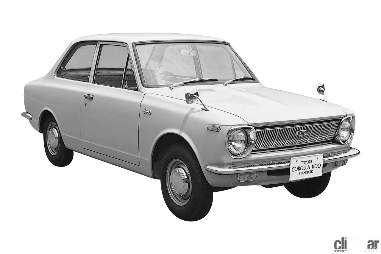 1966年発売の初代カローラ 画像｜世界知的所有権の日。生産台数で