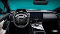 「ついに世界初公開！　トヨタ新型EVクロスオーバー「bZ4X」のデザイン詳細」の4枚目の画像ギャラリーへのリンク
