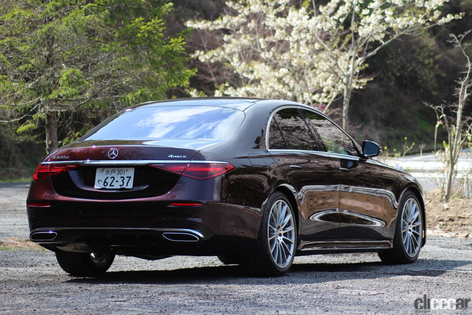 Mercedes Benz S Class 3 画像 新型メルセデス ベンツ Sクラスは ボディサイズの大きさを感じさせないスポーティな走りと快適性が魅力 Clicccar Com