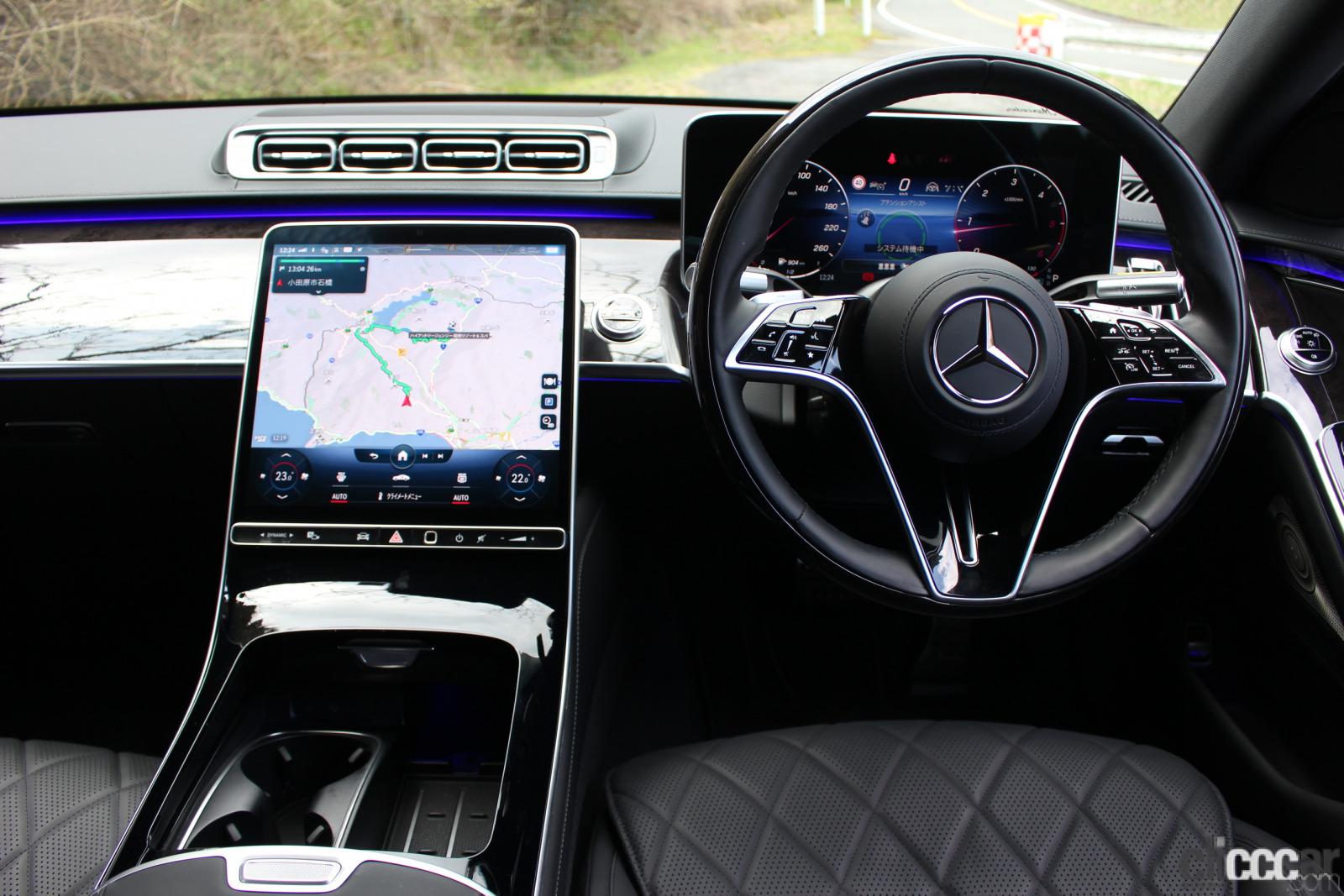 Mercedes Benz S Class 7 画像 新型メルセデス ベンツ Sクラスは ボディサイズの大きさを感じさせないスポーティな走りと快適性が魅力 Clicccar Com