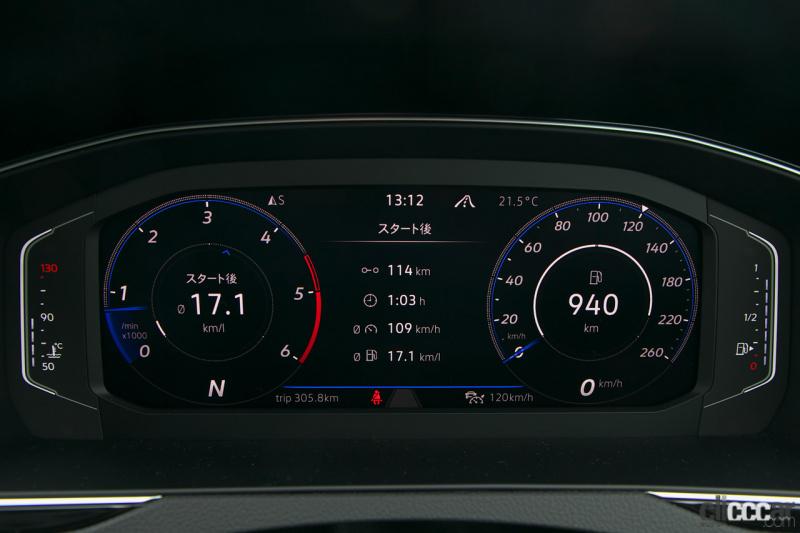 「新型VWパサートで検証！　新東名の最高速度が120キロになって、燃費や走りやすさはどう変わった？【新車・試乗】」の6枚目の画像