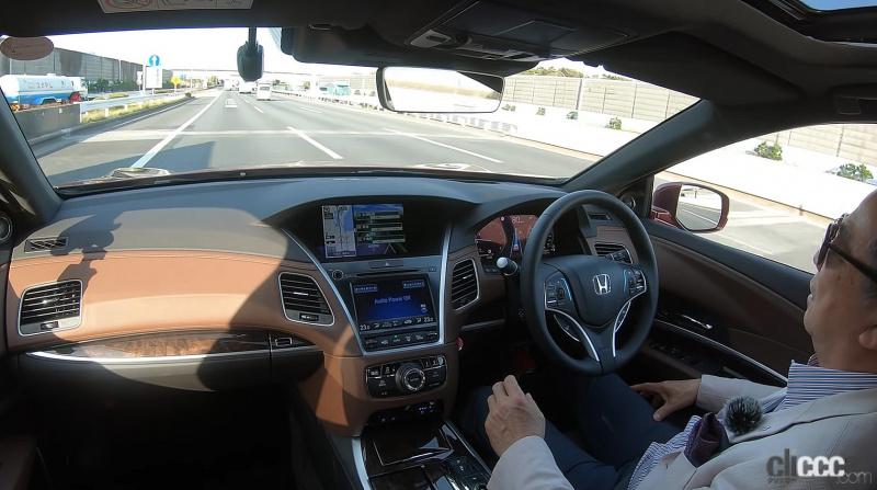 「ホンダ・レジェンドのセンシングエリート自動運転レベル3を実体験してみた「渋滞が楽しいなんて人生初！」by清水和夫【SYE_X】」の7枚目の画像