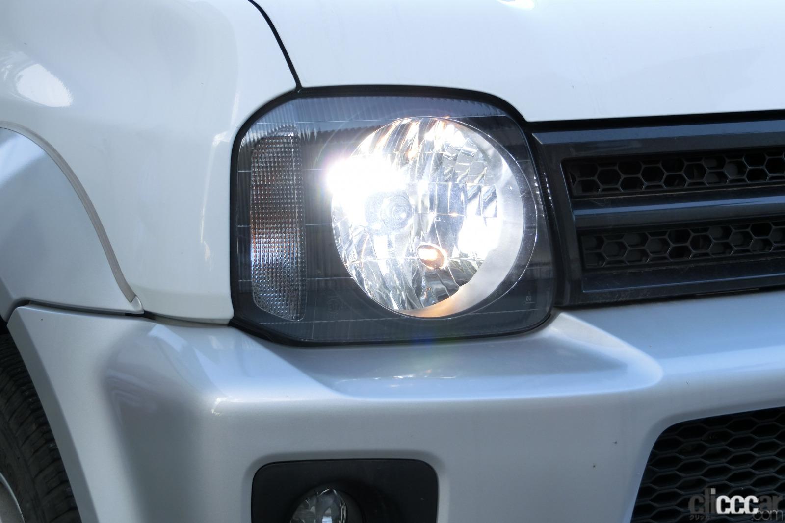Jimny Headlamp 画像 最新技術満載のledライト車ではなく あえてハロゲンライト車を選んでみては Clicccar Com