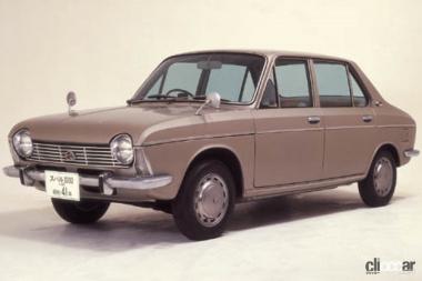 1966年発売のスバル1000_4ドアセダン