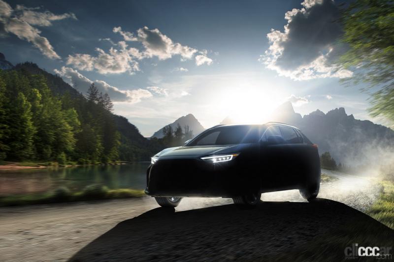 「名前は「ソルテラ」！　スバルからSUVタイプのEV車が2022年に発売予定」の1枚目の画像