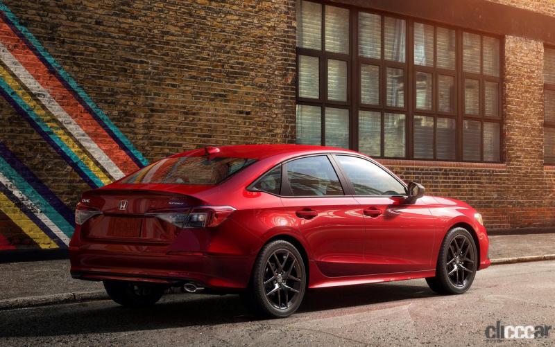 Honda-Civic_Sedan-2022-1280-07 画像|もうすぐ来るぞ! 新型ホンダ・シビック、高性能モデル「Si」はこうなる ...