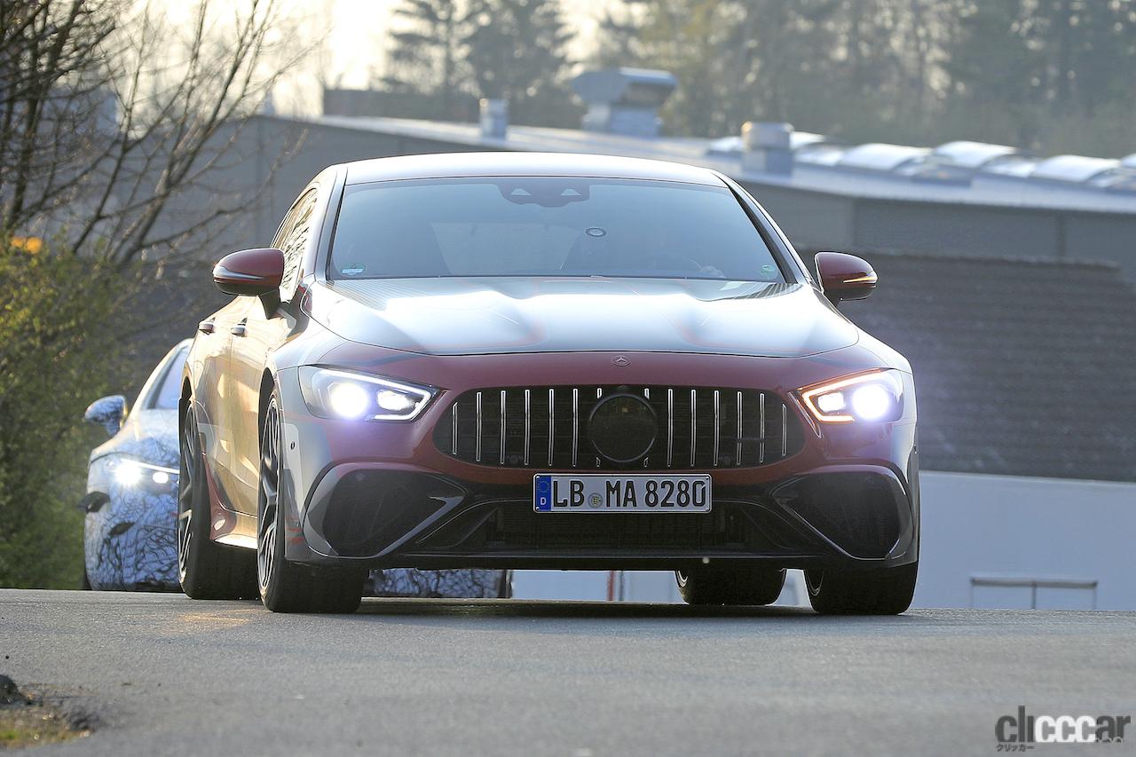 公開直前スクープ メルセデスamg Gt4最強の 73e をキャッチ Clicccar Com