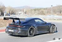 新型・ポルシェ911GT3 RS、巨大ウィングをニュルで最終調整 - Porsche 911 GT3 RS 23