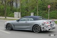 「BMW 8シリーズ カブリオレ改良型を初キャッチ。新インフォテイメントディスプレイを採用か？」の10枚目の画像ギャラリーへのリンク