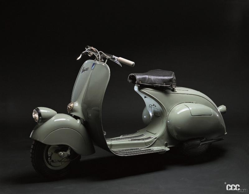 「昭和に大流行したイタリア製スクーター「ベスパ」が生誕75周年！　1940年代の流行色をまとった特別仕様車2モデルが登場」の9枚目の画像