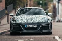 公開目前！　911ターボS ベースのチューニングカー・テックアート「GTストリートR」をキャッチ - Spy shot of secretly tested future car