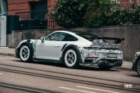 「公開目前！　911ターボS ベースのチューニングカー・テックアート「GTストリートR」をキャッチ」の5枚目の画像ギャラリーへのリンク