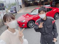 元SKE48梅本まどかの足元キラリ、愛車トヨタ86にダンロップDZ102とOZ Racing・Ultraleggera☆うめまど通信vol.39 - MadokaUmemoto_blog39_01