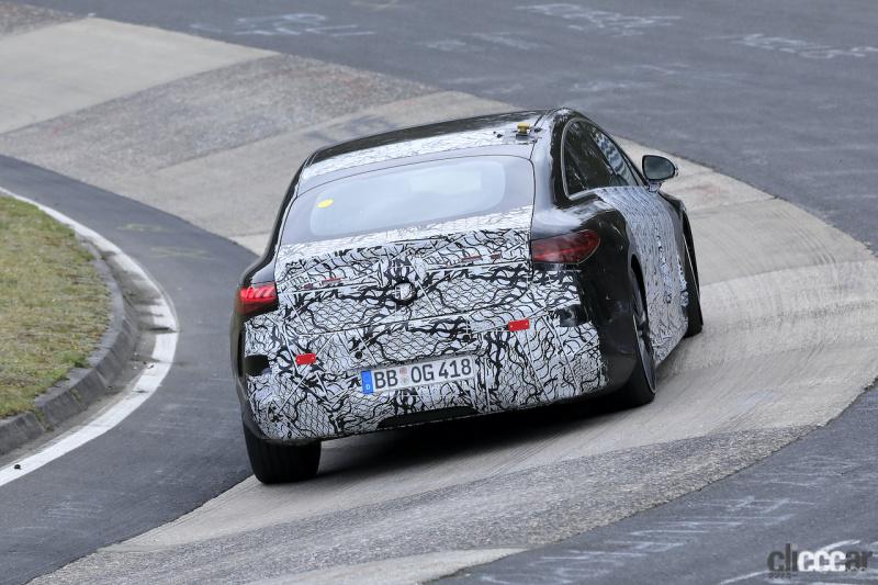 「メルセデスAMG新時代！EVスーパーセダン「EQS AMG」、その馬力とは？」の9枚目の画像