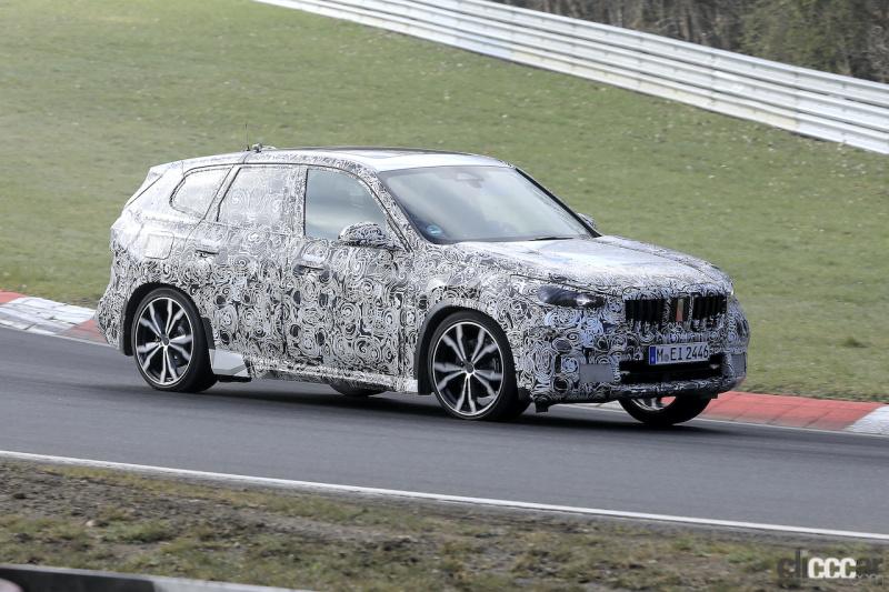「BMW X1次期型がニュルに出現。フルエレクトリックなど電動化を加速！」の5枚目の画像