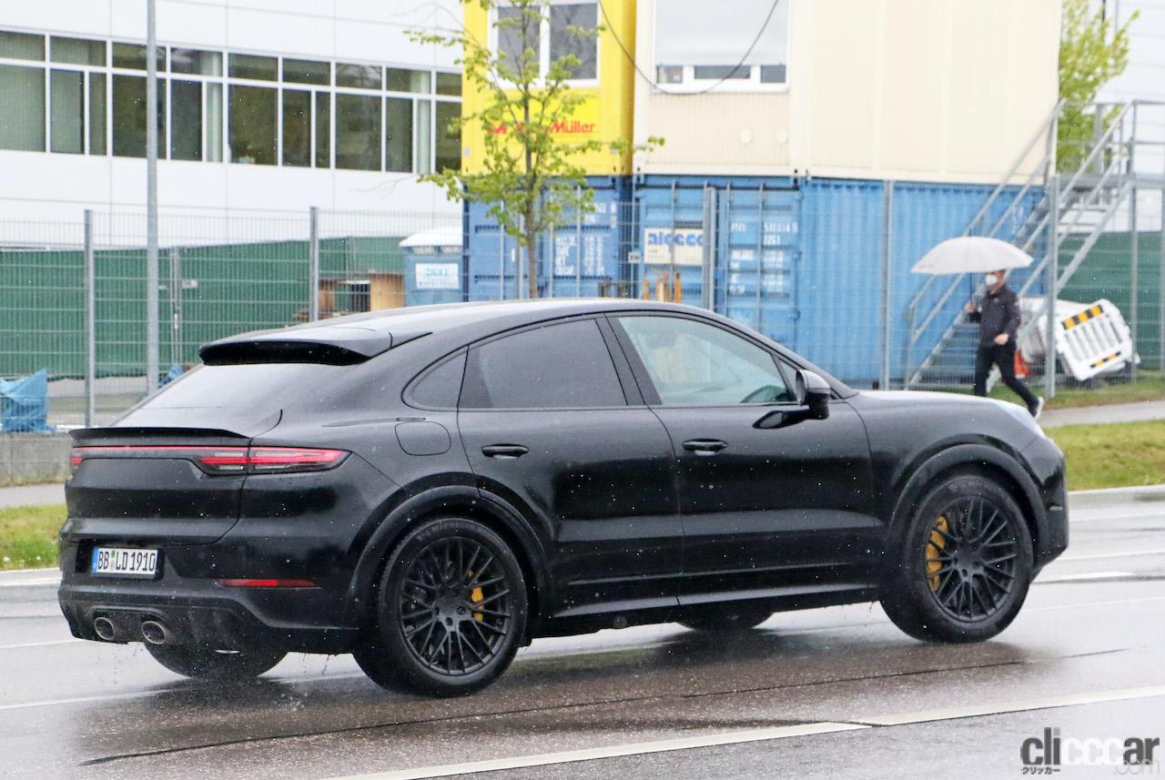 Porsche Cayenne Coupe facelift 14 画像｜どこが進化する？ ポルシェ カイエンクーペ改良型、 プロトタイプを