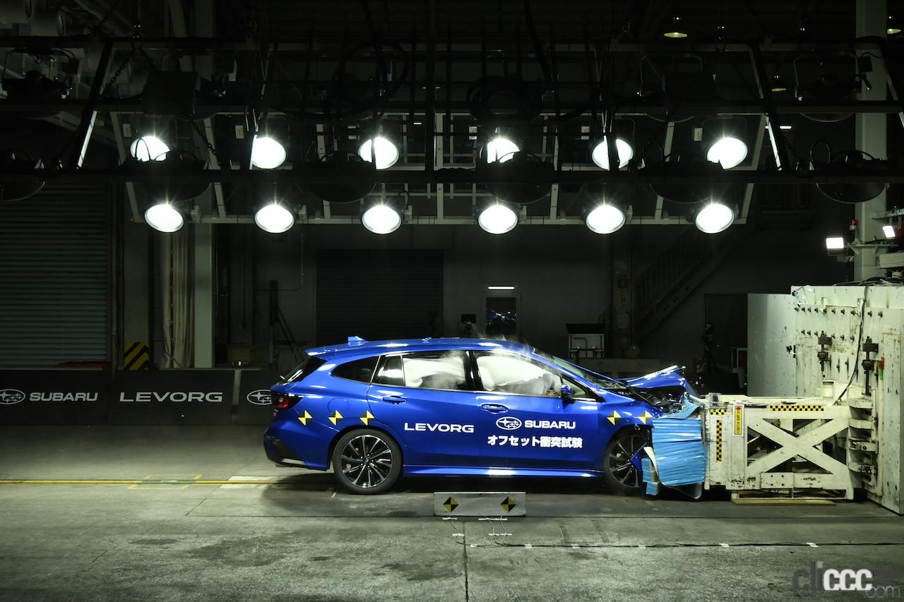 最新モデルでは日本一安全なクルマ Subaruレヴォーグの衝突安全性能をチェック Clicccar Com
