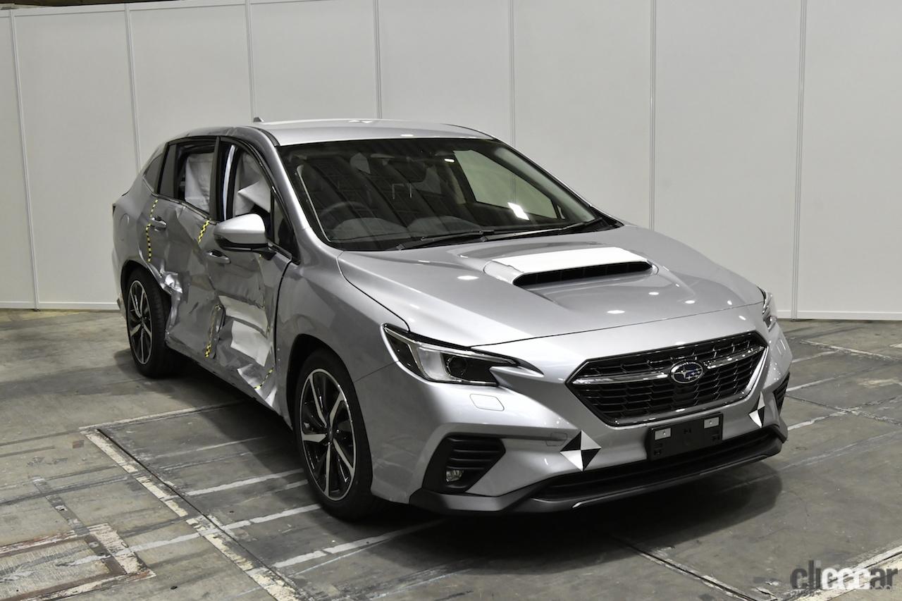 Subaru Evorg 3 画像 最新モデルでは日本一安全なクルマ Subaruレヴォーグの衝突安全性能をチェック Clicccar Com