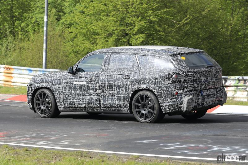「BMW史上最強SUV誕生へ。750馬力オーバー「X8 M」市販型、ニュルを疾走！」の6枚目の画像