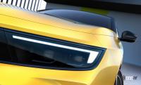 今夏日本復活のオペル・主力「アストラ」次期型のディテールを公式リーク！ - 2022-Opel-Astra-Teaser-01