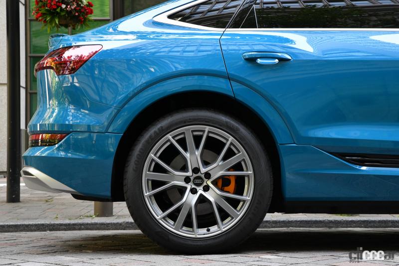 「VWグループの高級EVを徹底比較！アウディe-tronスポーツバック55クワトロ ＆ ポルシェ・タイカン4S 第1回・その1【プレミアムカー厳正テスト】」の8枚目の画像