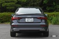 A3セダン真後ろスタイリング