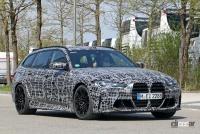 BMW M3初のツーリング市販型をミュンヘンで目撃！「コンペティション」は510馬力と予想！ - BMW M3 Touring 5
