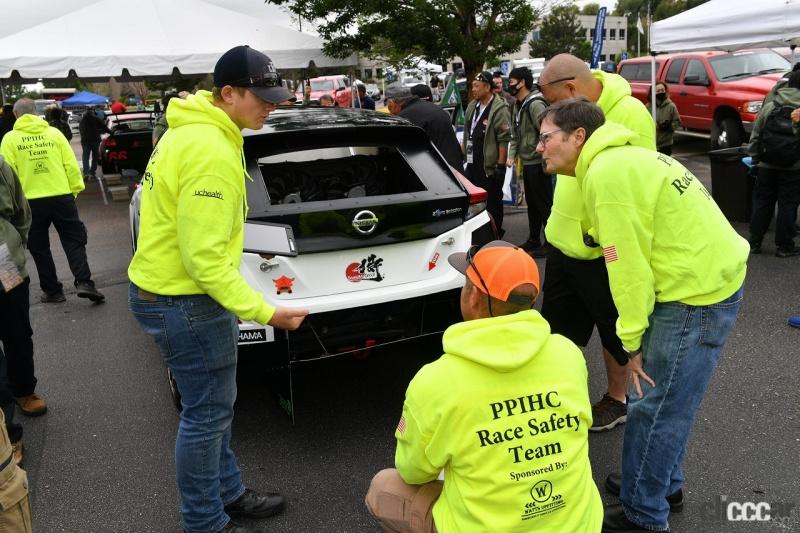 「日産リーフがパイクスピークを激走。サムライスピードと大井貴之選手の活躍に注目！」の6枚目の画像