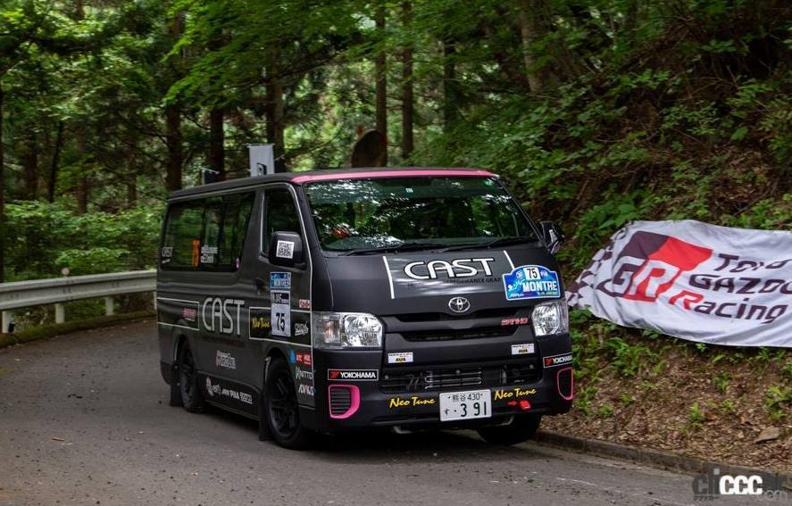 Kunisawa Hiace Rally Montore 05 画像 国沢光宏がハイエースで全日本ラリー参戦 第2戦モントレーには秘密兵器を投入 Clicccar Com