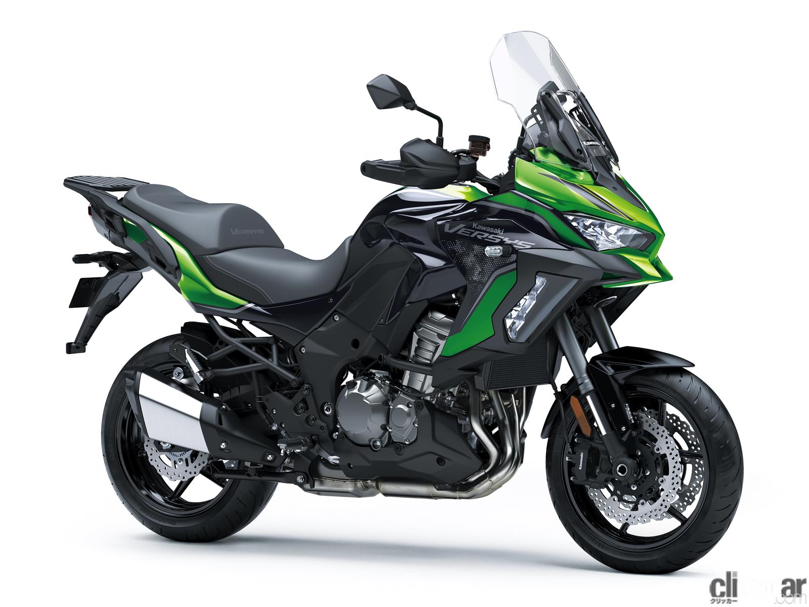 2107 Kawasaki Versys1000se 05 画像 バイクを空から吊すように安定 カワサキの1000cc冒険マシン ヴェルシス1000se に21年モデル Clicccar Com