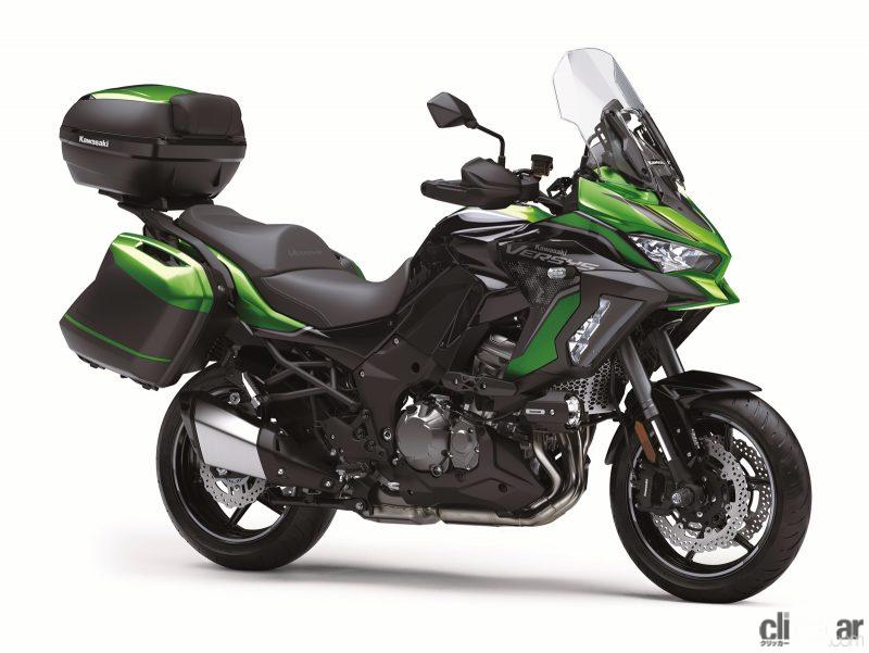 「バイクを空から吊すように安定！カワサキの1000cc冒険マシン「ヴェルシス1000SE」に2021年モデル」の6枚目の画像