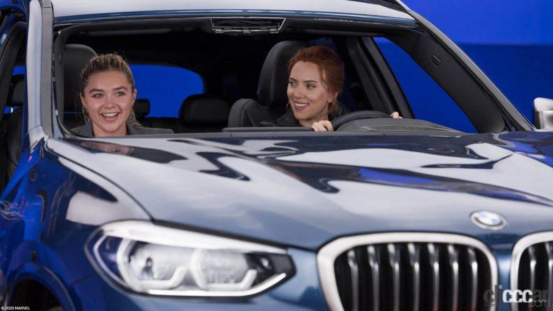 「BMW X3が映画「ブラック・ウィドウ」とコラボレーション。メイキング動画を公開【動画】」の7枚目の画像