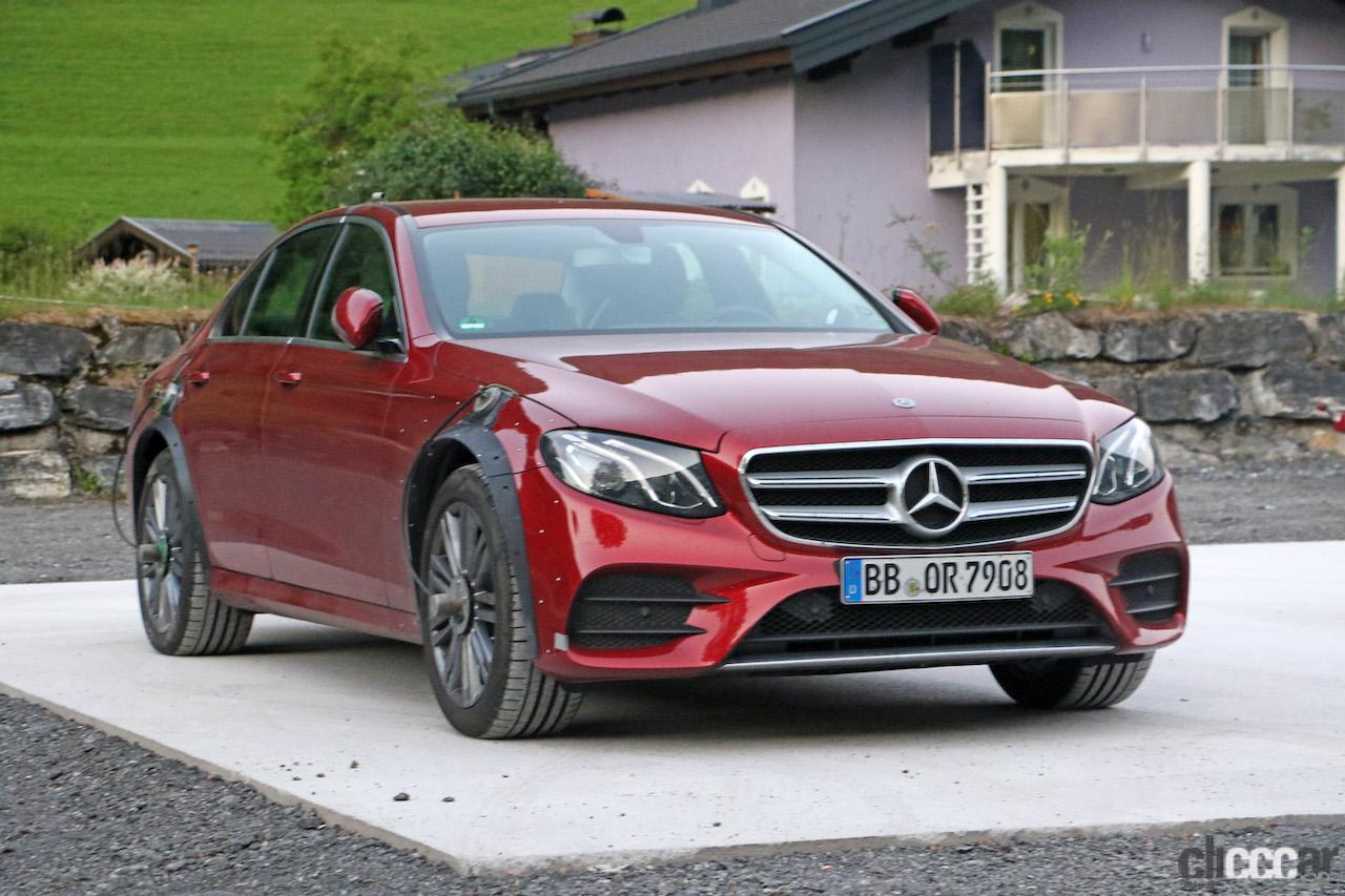 メルセデス ベンツ謎のプロトタイプは Eクラス次世代型 それともamg Gt4ドアクーペ Clicccar Com