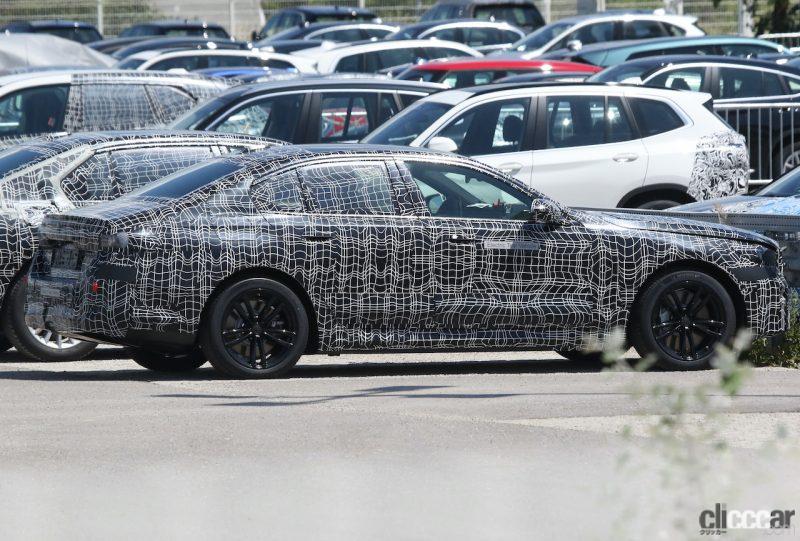 「BMW 5シリーズ次期型、初のEVモデルをスクープ成功！」の5枚目の画像