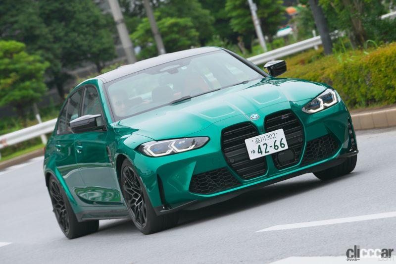 「新型BMW M3を公道試乗。スポーツカーと実用車の顔が共存するオールインワンモデル」の9枚目の画像