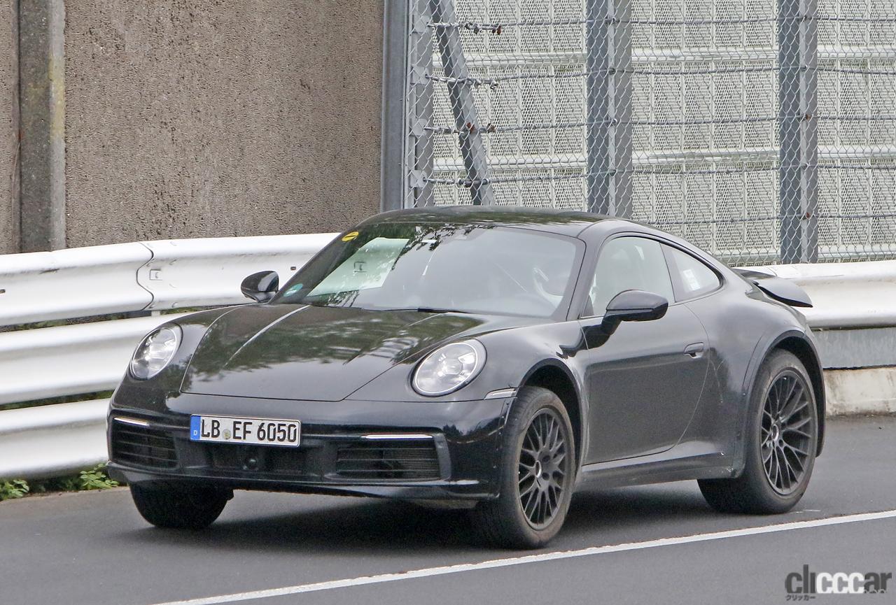 開発車両の車高がさらに高くなった！ ポルシェ911サファリ、市販型