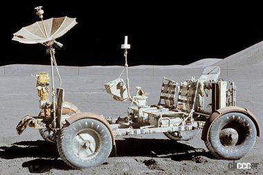 アポロ15号で船外活動に使用された月面車(C)Creative Commons