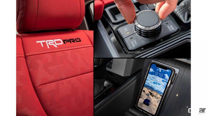 「エンジンは3.5L V6か？トヨタ タンドラ次期型、車内を先行公開。「TRD Pro」シートも奢る」の1枚目の画像