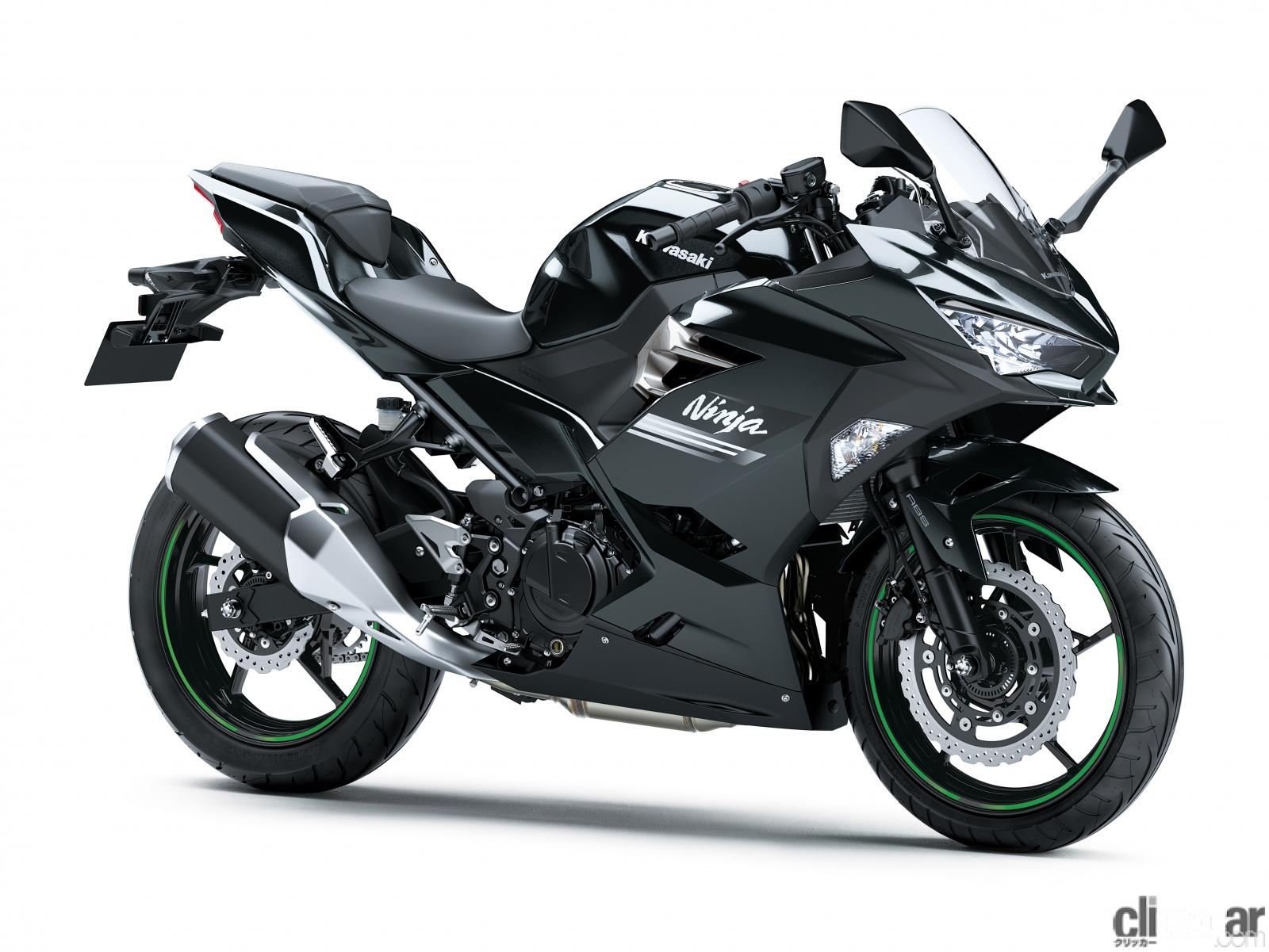 22ninja400 Krt Edition 画像 Ninja Zx 25r などカワサキ250cc 400ccスポーツバイクに22年新色 最新レーサー イメージのカラーも Clicccar Com