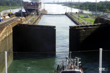パナマ運河のガトゥン閘門