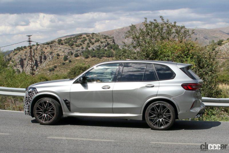 「BMW X5M（G05型）が初の大幅改良へ！　市販型ボディで初登場」の6枚目の画像