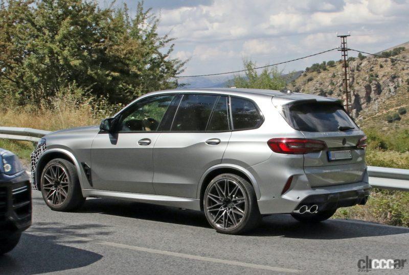「BMW X5M（G05型）が初の大幅改良へ！　市販型ボディで初登場」の7枚目の画像