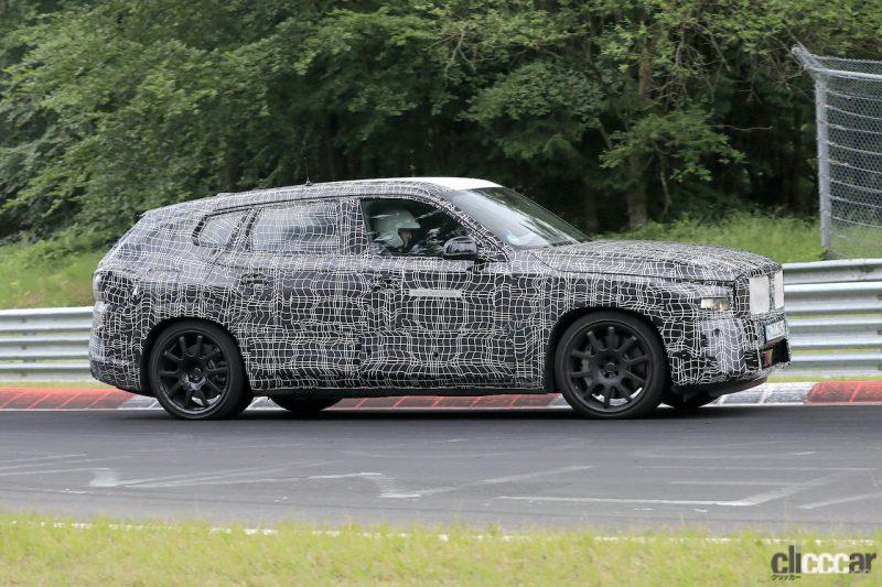 「BMW最上級の豪華版SUV「X8」プロトタイプがニュルブルクリンクでテスト中！」の5枚目の画像