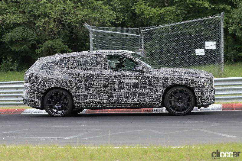 「BMW最上級の豪華版SUV「X8」プロトタイプがニュルブルクリンクでテスト中！」の6枚目の画像