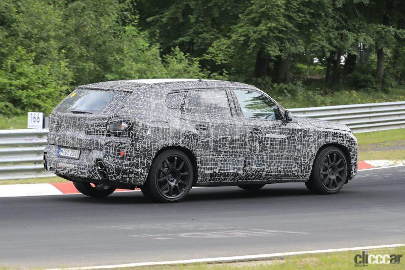 「BMW最上級の豪華版SUV「X8」プロトタイプがニュルブルクリンクでテスト中！」の7枚目の画像