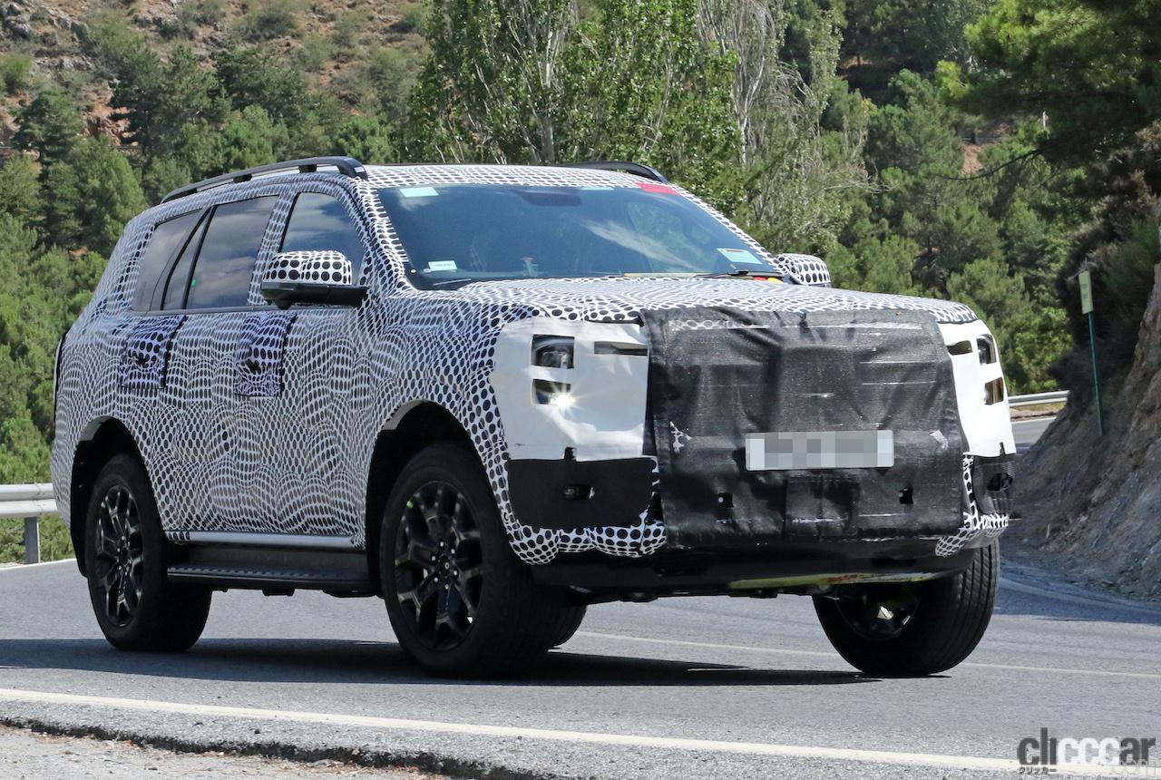 フォード エベレスト 7人乗りクロスオーバーsuvがついに電動化へ Clicccar Com