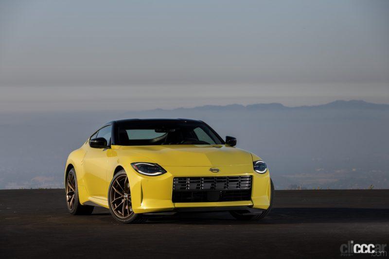 「アメリカ向け仕様の「新型Z」を初公開。黄色をアクセントカラーに採用した限定車の「Proto Spec」も設定」の9枚目の画像