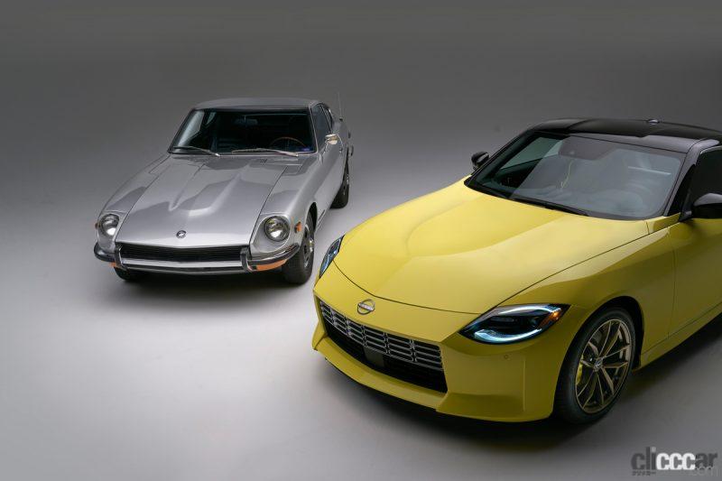 「アメリカ向け仕様の「新型Z」を初公開。黄色をアクセントカラーに採用した限定車の「Proto Spec」も設定」の3枚目の画像