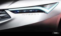 2022年「インテグラ」復活。ついに3代目“インテR”が登場する!? - Acura Integra Teaser Sketch