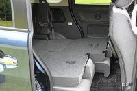 ワゴンRスマイル リヤシートフラット化